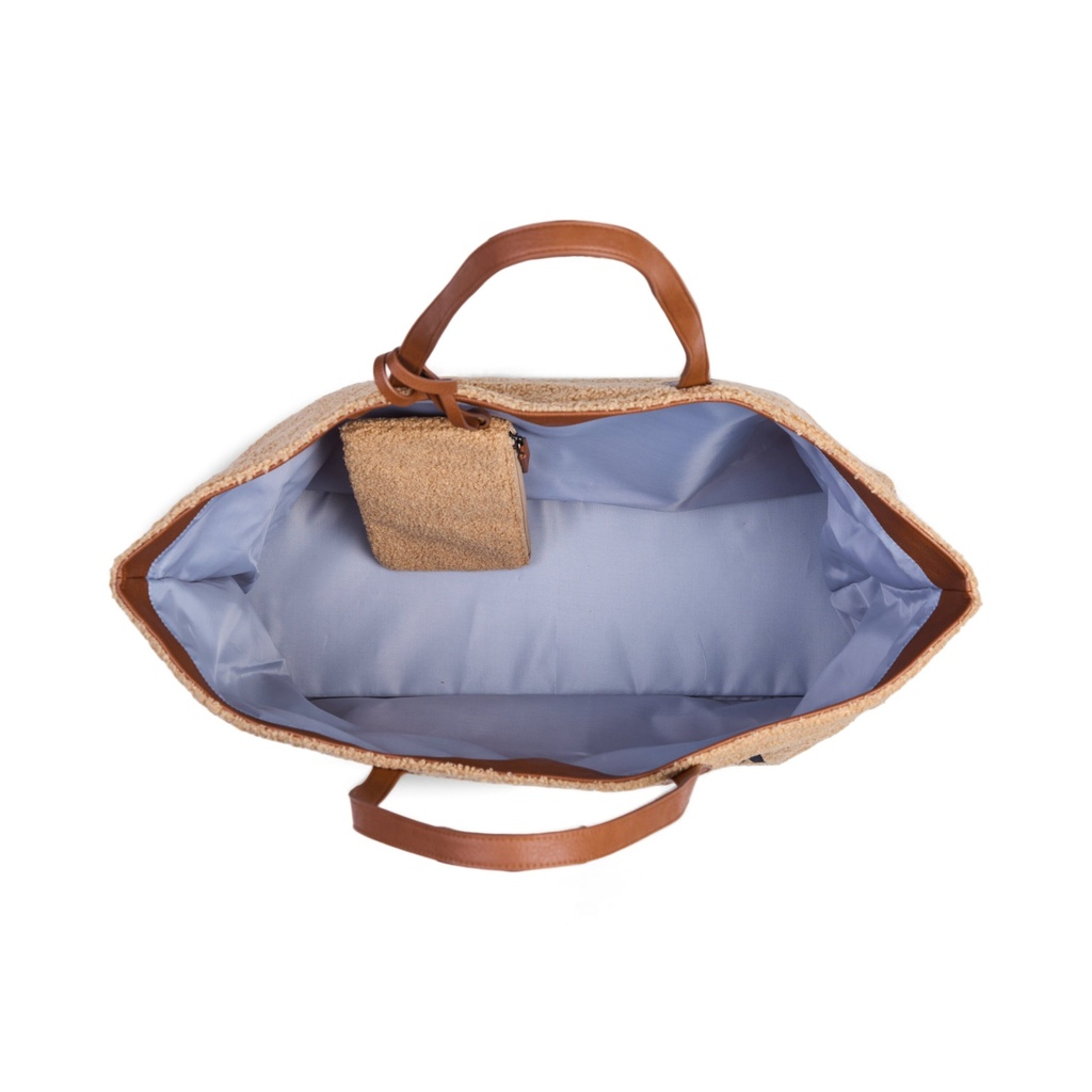 VERZORGINGSTAS, Family Bag Teddy, beige, bruin, uni/print Family Bag, reistas, teddy, 2020