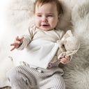 Nattou | Knuffeldoek met Knuffel Fanfan Olifant Ecru 27x27cm