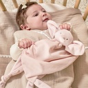 Nattou | Knuffeldoek Fanfan Olifant Corduroy Roze 40x65cm