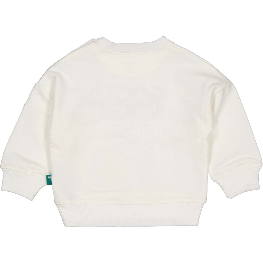 Bess | Sweater Girls Good Vibes Off White