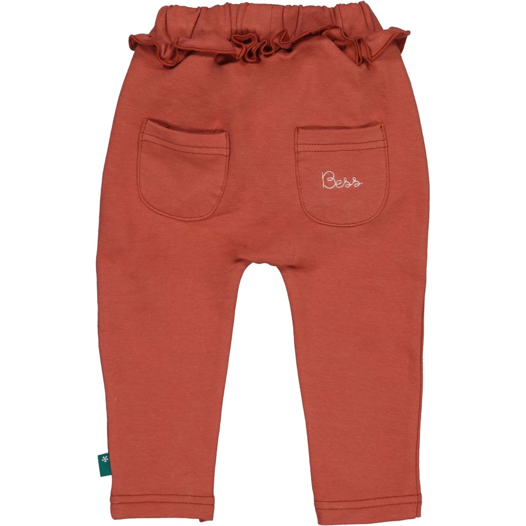 Bess | Broek Girls Ruffles Cedar Wood
