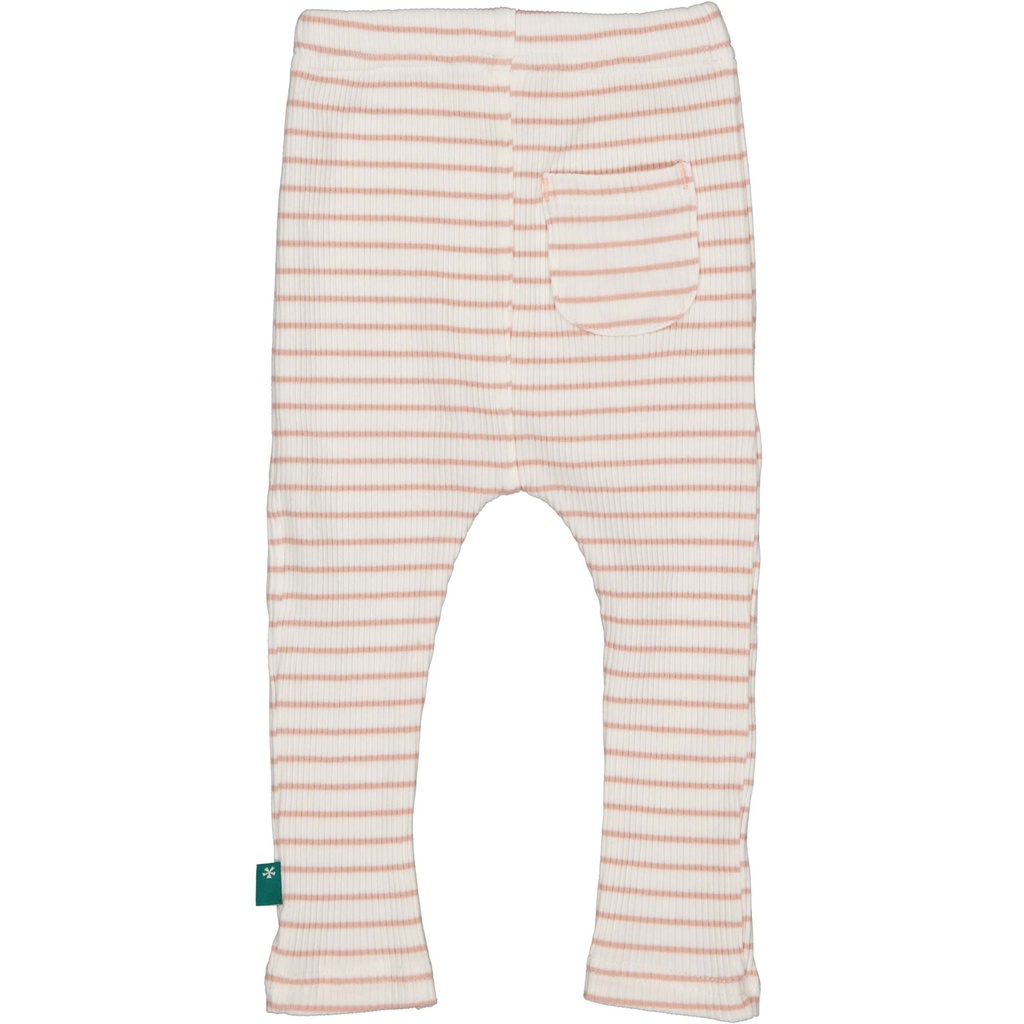 Bess | Legging Girls Striped Off White