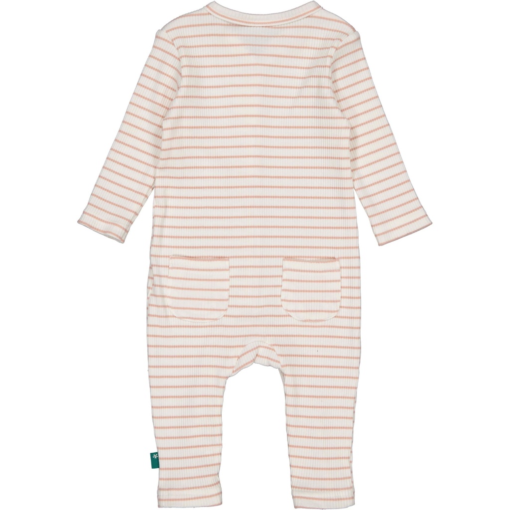 Bess | Kruippak Girls Striped Off White