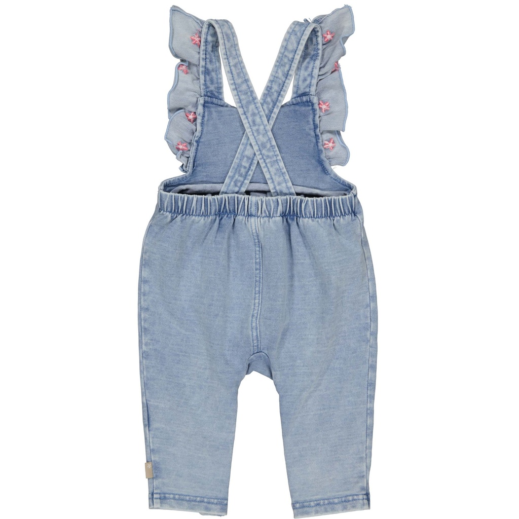 Bess | Salopette Girls Jog Denim Light Wash