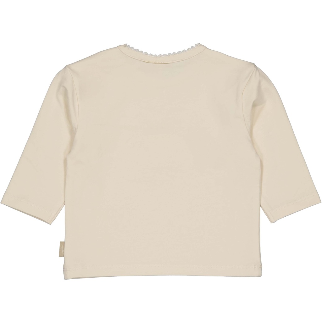 Levv | T-shirt Girls Malou Longsleeve Cotton Cream