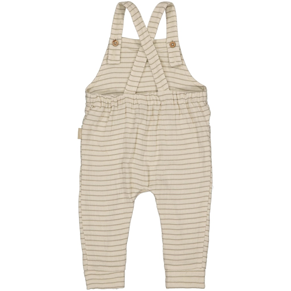 Levv | Salopette Boys Myles Striped Taupe