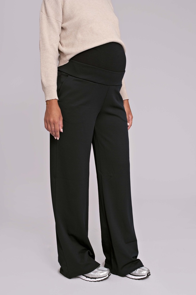 Love2wait | Broek Wide Leg Black