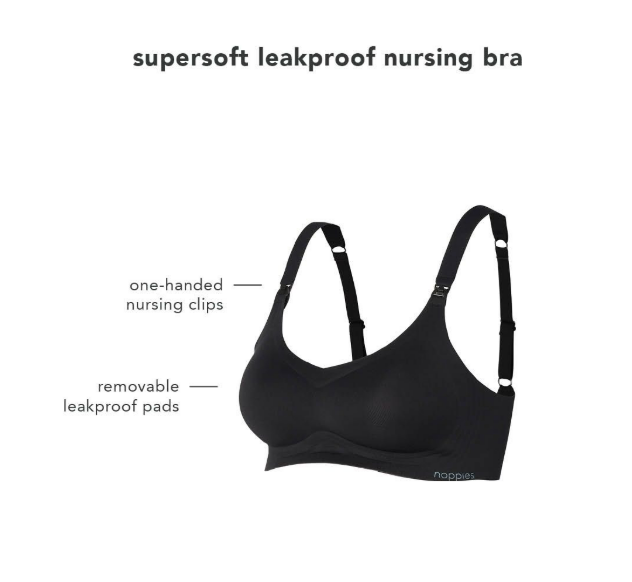 Noppies Maternity | Borstvoedingsbeha Zia Leakproof Black