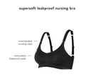 Noppies Maternity | Borstvoedingsbeha Zia Leakproof Black