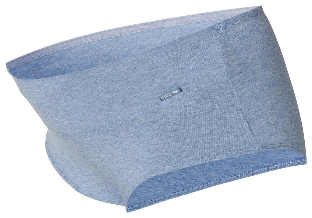 Noppies Maternity | Zwangerschaps Slip Shorts cotton Light blue melange