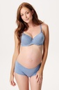 Noppies Maternity | Zwangerschaps Slip Shorts cotton Light blue melange