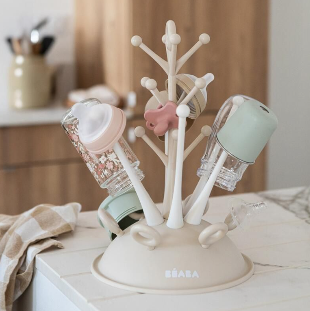 Beaba | Uitdruiprekje Boom vr 6 Flessen Ecru