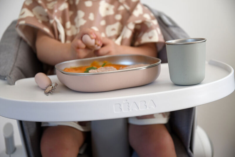 Beaba | Eetset RVS Cotton Candy 3-delig