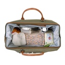 VERZORGINGSTAS, Mommy Bag Canvas, kaki, uni/print Mommy Bag, canvas, +luiermat, +schouderriem, 2021