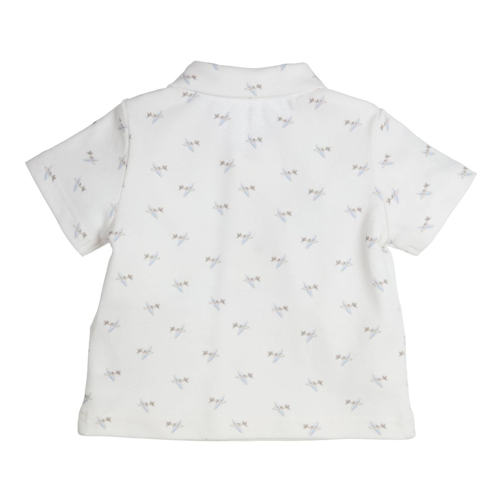 Gymp | T-shirt Boys Josca White/Light Blue