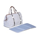 VERZORGINGSTAS, Mommy Bag, offwhite, Canvas, uni/print Mommy Bag, met luiermat, +schouderriem, Signature, 2023