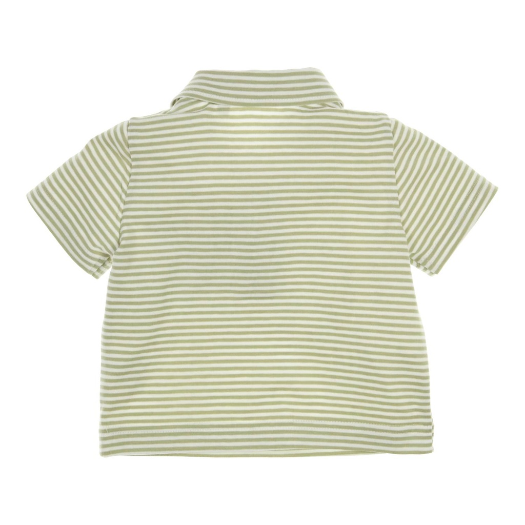Gymp | T-shirt Boys Devon Green/White