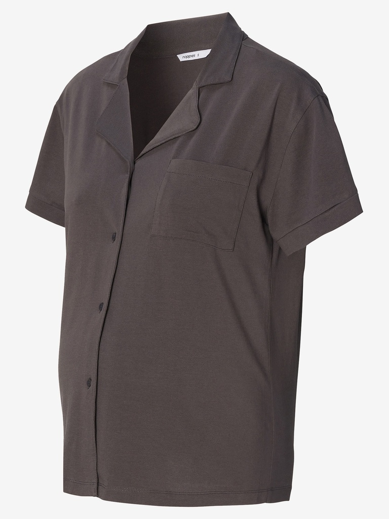 Noppies Maternity | T-shirt Neero Nursing Jersey Pyjama Top Forged Iron