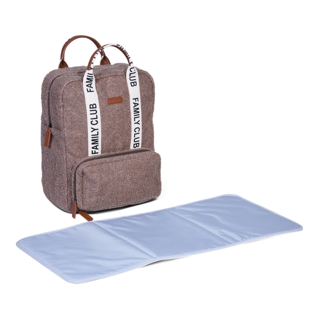 Childhome | Verzorgingstas Backpack Signature Teddy Zacht Bruin