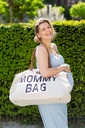 VERZORGINGSTAS, Mommy Bag Teddy, ecru, uni/pr Mommy Bag, teddy, +luier- mat, +schouderriem, 2020