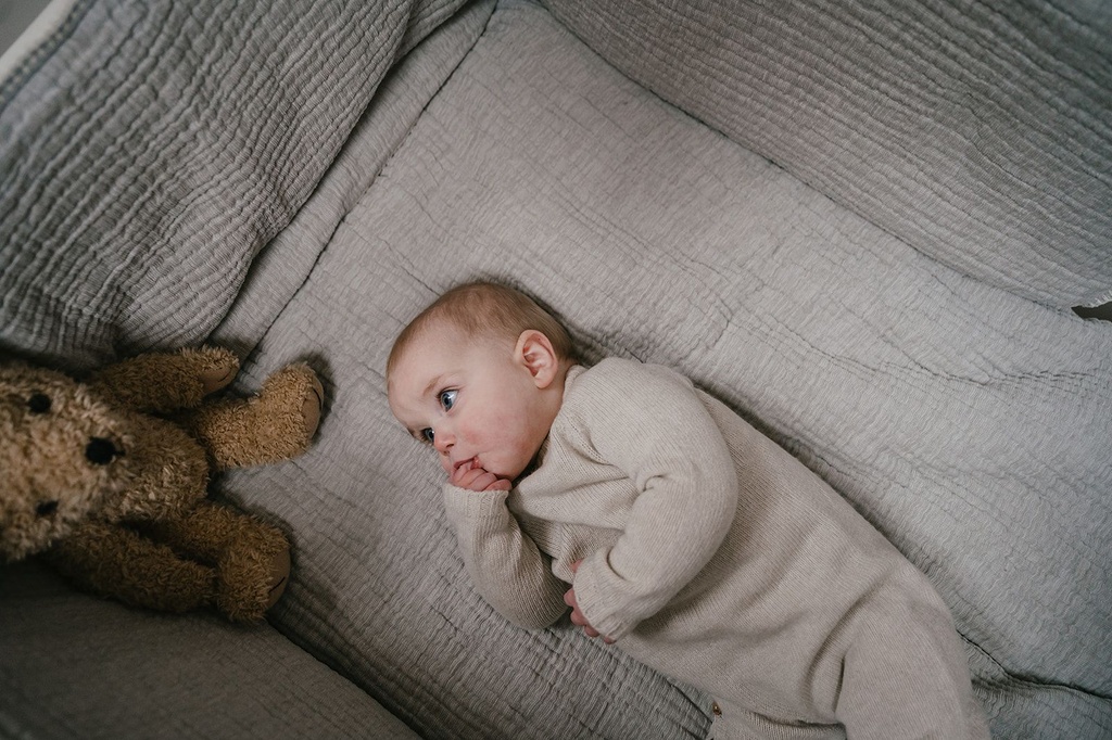 Koeka | Parklegger Rivoli Stone/Warm White 75x95cm