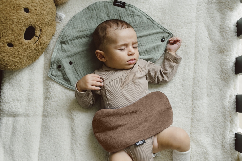 Kipkep | Warmtekussen Woller Coffee Vlaszaad Vulling 14x29cm