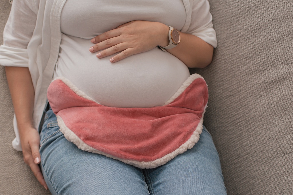 Kipkep | Warmtekussen Lexie Teddy Dusty Clay Vlaszaad Vulling 43×28×2cm