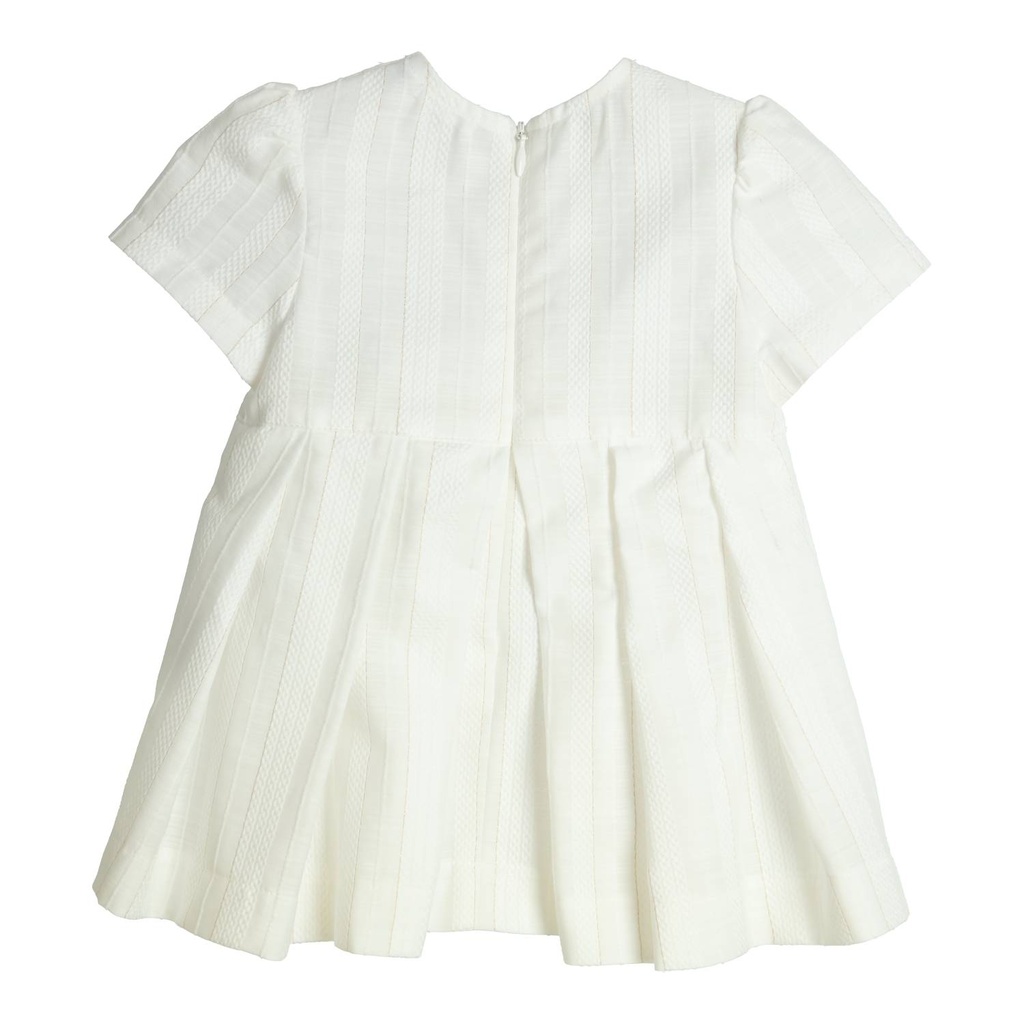 Gymp | Jurk Girls Maura Off White/Gold