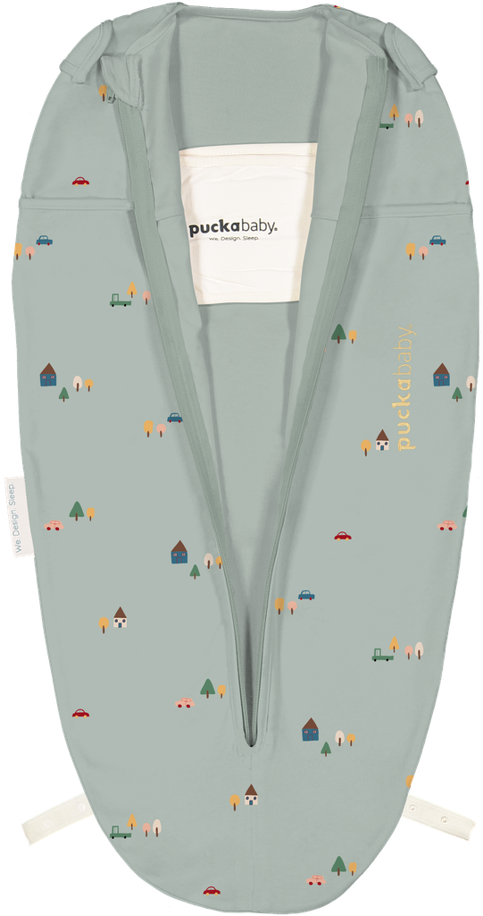 Puckababy | Inbakeren Mini Tiny village Cotton 3-6M