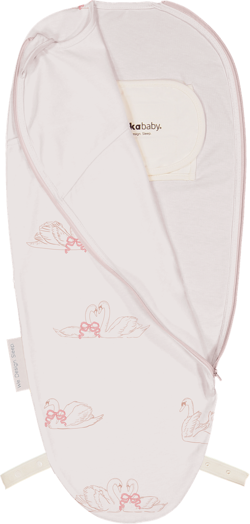 Puckababy | Inbakeren Piep Swans Cotton 0-3M