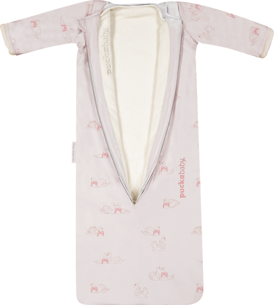 Puckababy | Slaapzak The Bag 4 Seasons Swans 6M-2,5Y 100cm 