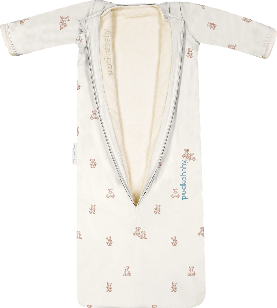 Puckababy | Slaapzak The Bag 4 Seasons Teddy Bears 6M-2,5Y 100cm