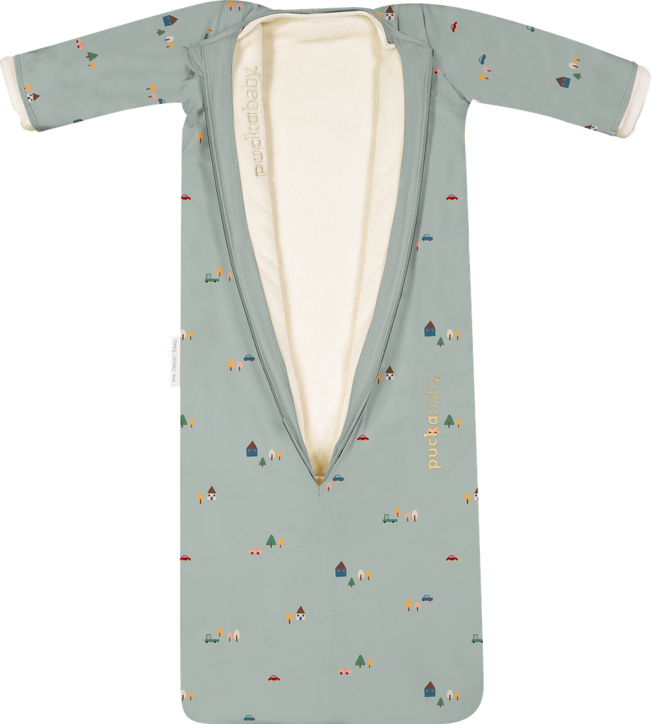 Puckababy | Slaapzak The Bag 4 Seasons Tiny Village 6M-2,5Y 100cm