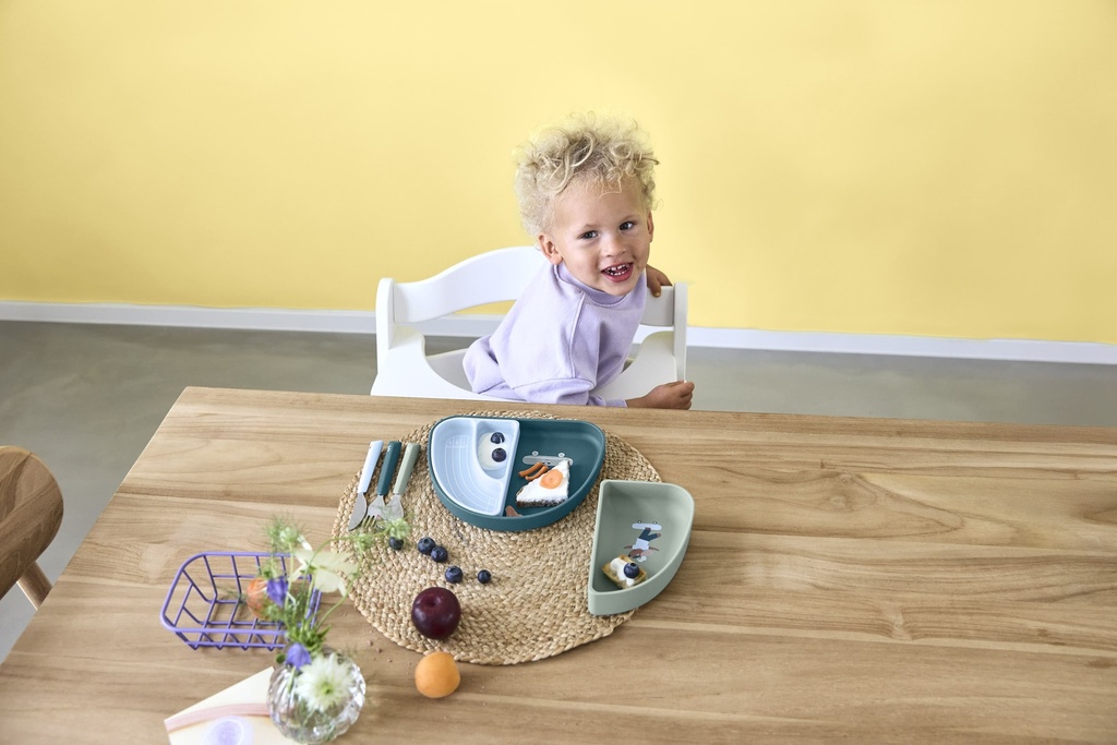 Laessig | Eetset Tiny Team Dog Bordenset Siliconen 3-pack