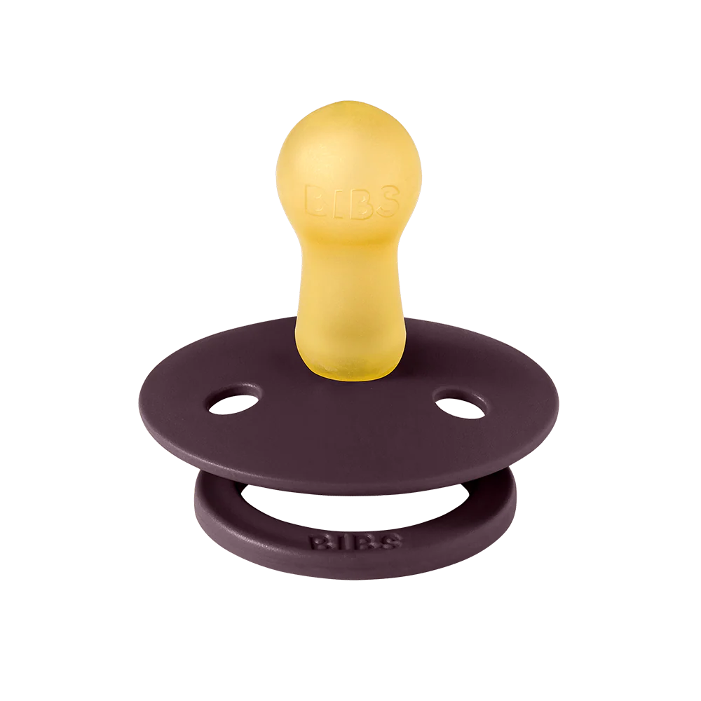 Bibs | Fopspeen T1 Studio Holiday Bow Ivory/Plum 2-pack