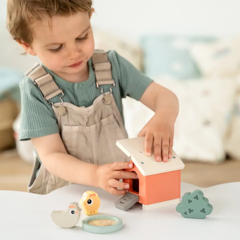 Done by Deer | Speelset Clucky Boerderij Hout