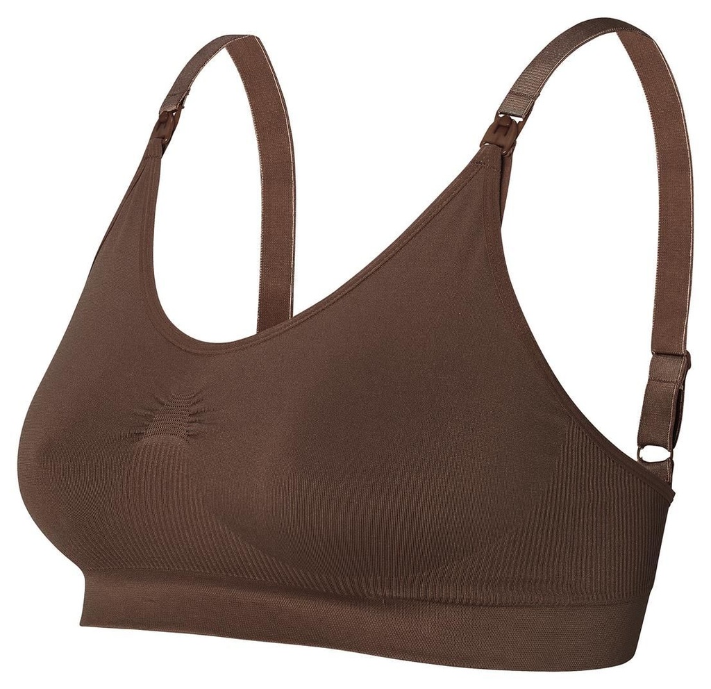 Noppies Maternity | Borstvoedingsbeha Hura Coffee Bean Naadloos