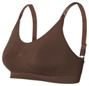 Noppies Maternity | Borstvoedingsbeha Hura Coffee Bean Naadloos