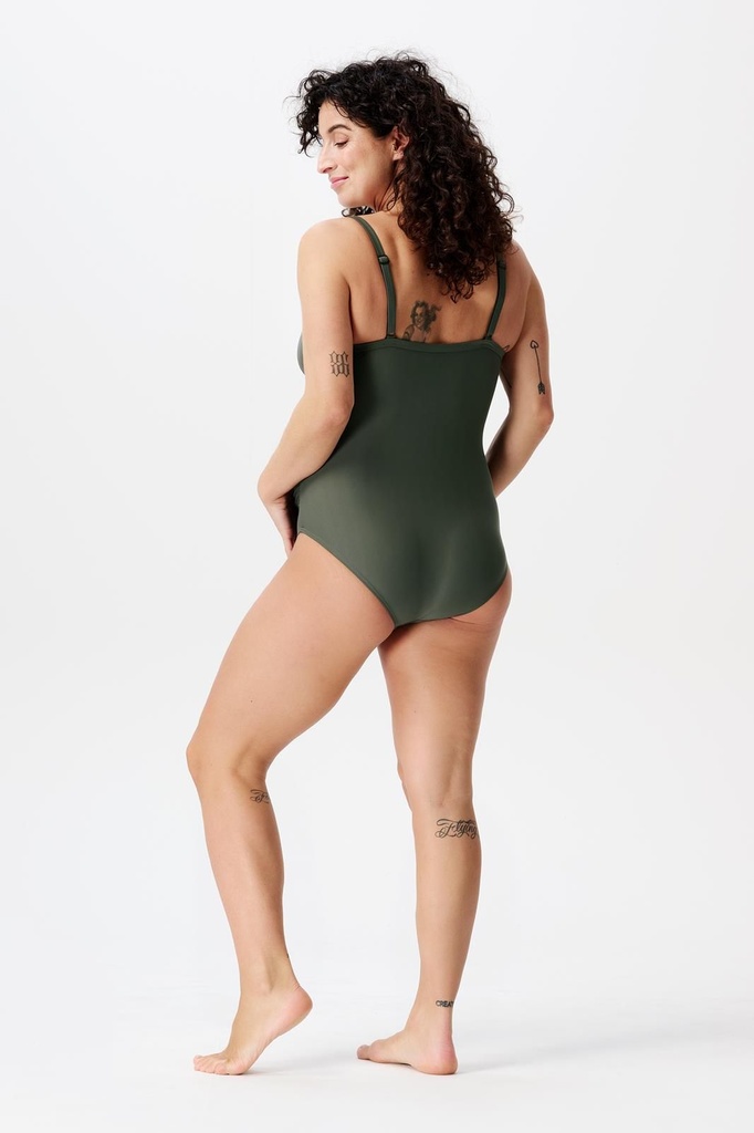 Noppies Maternity | Badpak Saint Tropez Olive UV-bestendig