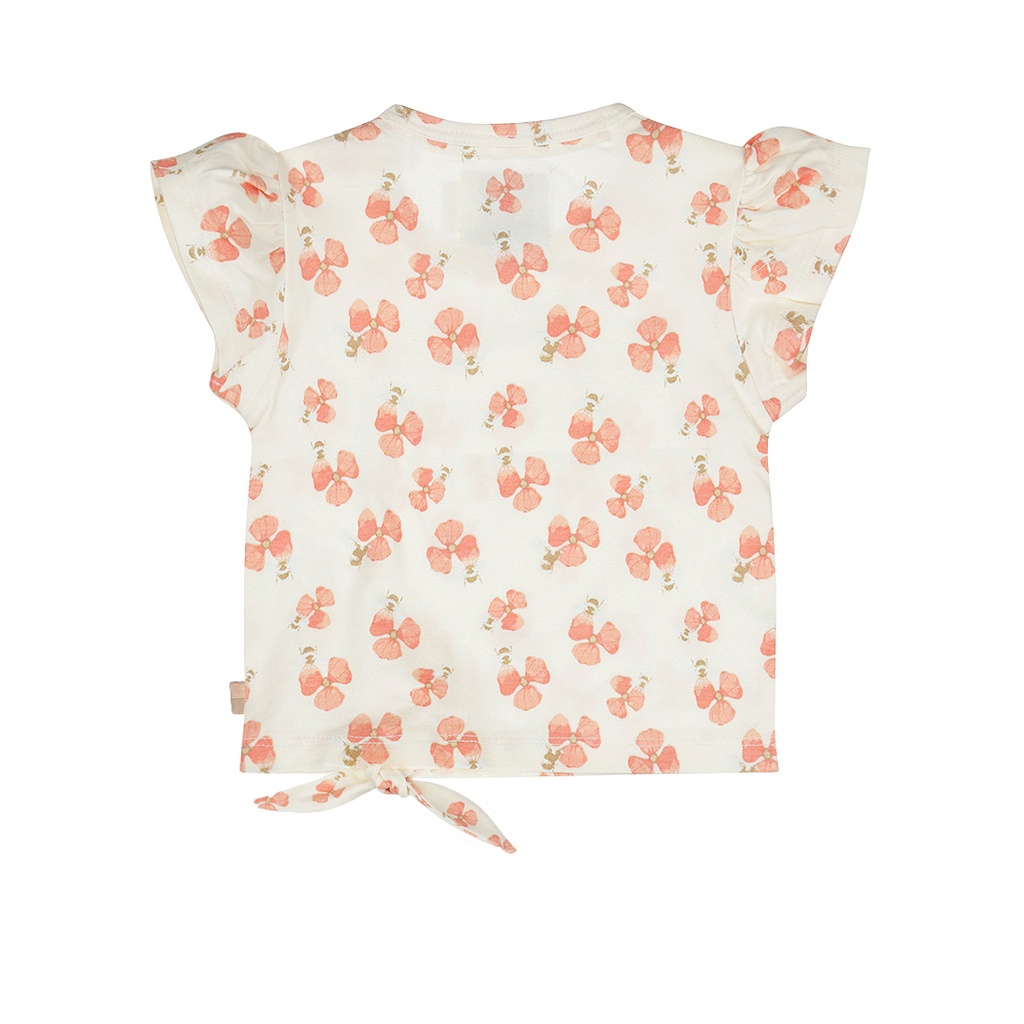 Dirkje | T-shirt Girls Little Bee Off White