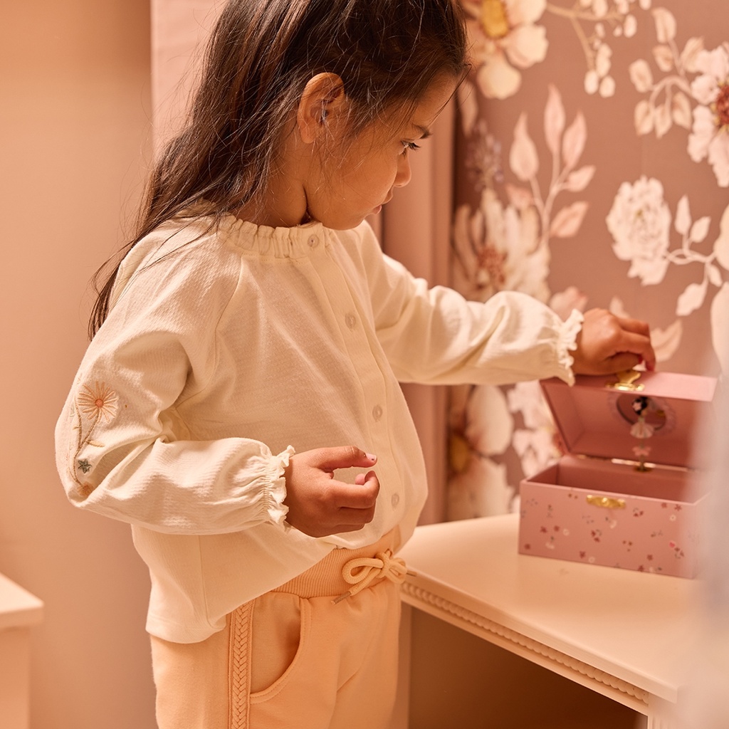 Dirkje | Broek Girls Little Bee Peach