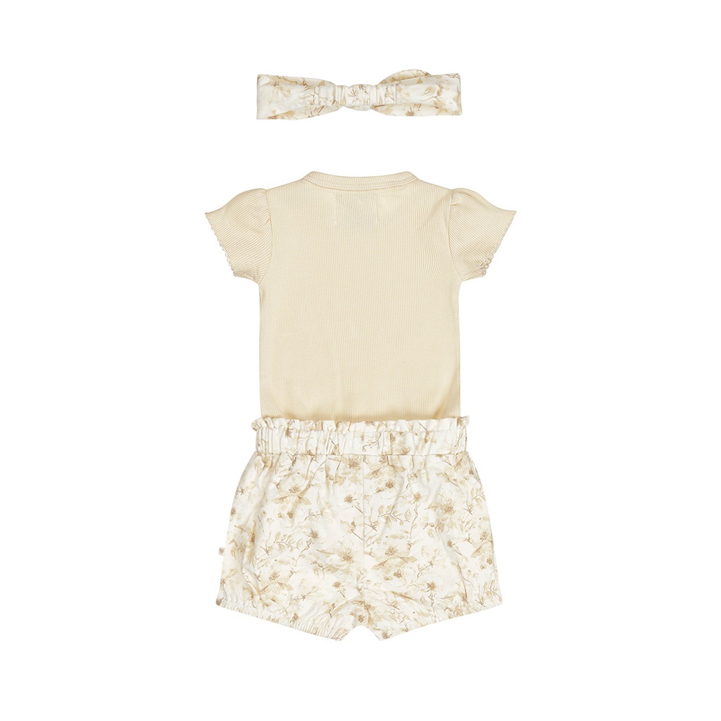 Dirkje | Outfit Girls So Sweet Off White 3-delig