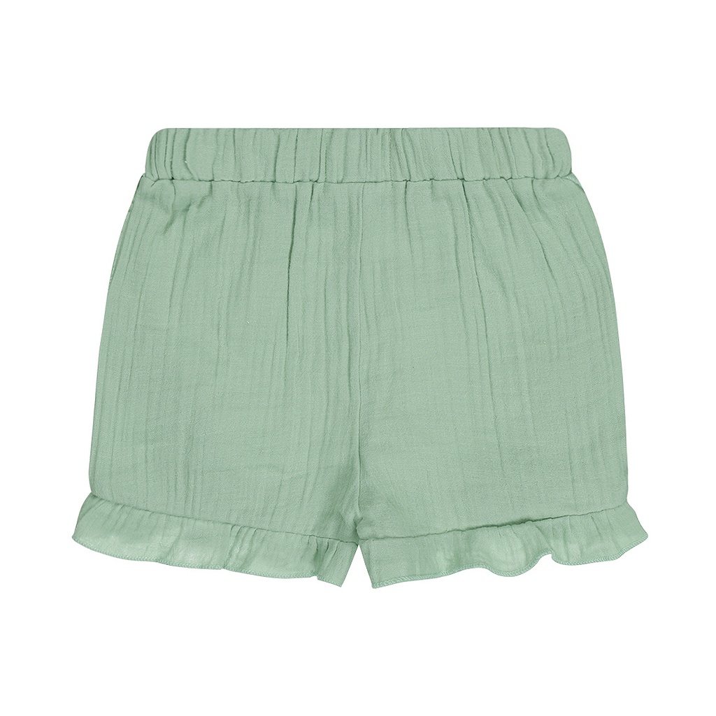 Dirkje | Short Girls Flower Power Aqua Green