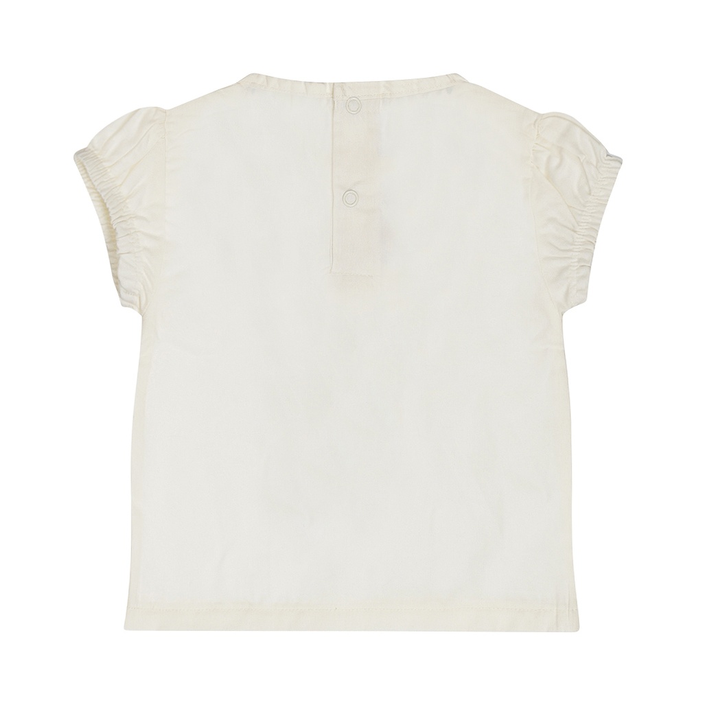 Dirkje | T-shirt Girls Flower Power Off White