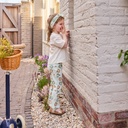 Dirkje | T-shirt Girls Flower Power Off White