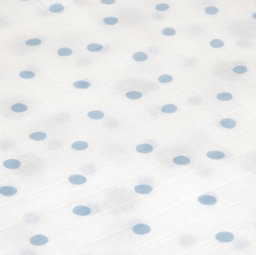 Laessig | Tetra Doek Swaddle Burp Tiny Team Pale Blue 80x80cm 3-pack