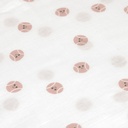 Laessig | Tetra Doek Swaddle Burp Tiny Team Pastel Lilac 80x80cm 3-pack