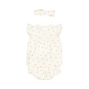 Dirkje | Outfit Girls Ladybug Off White 3-delig