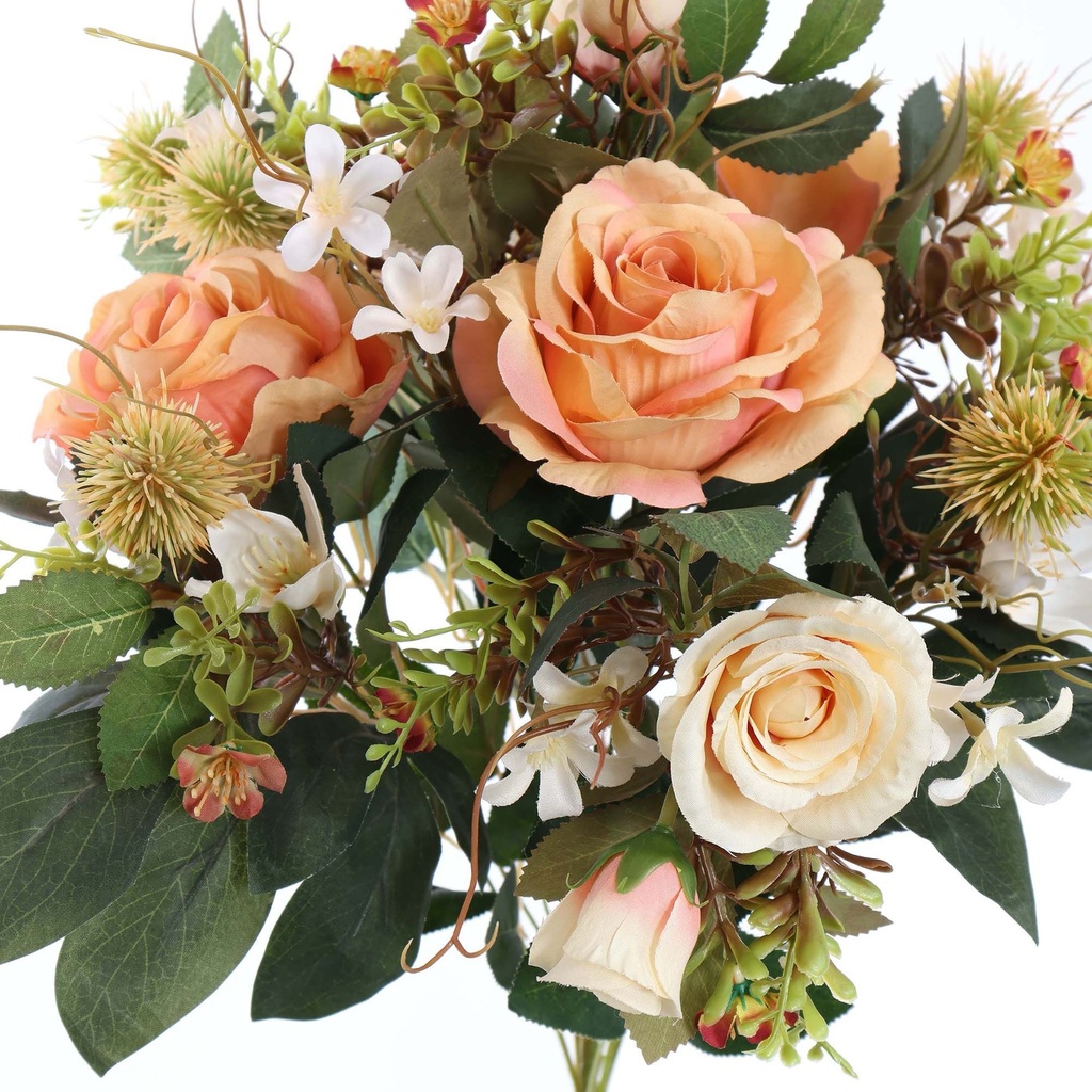 Jasaco | Grafstuk Rose Mixed Bush Peach 53cm