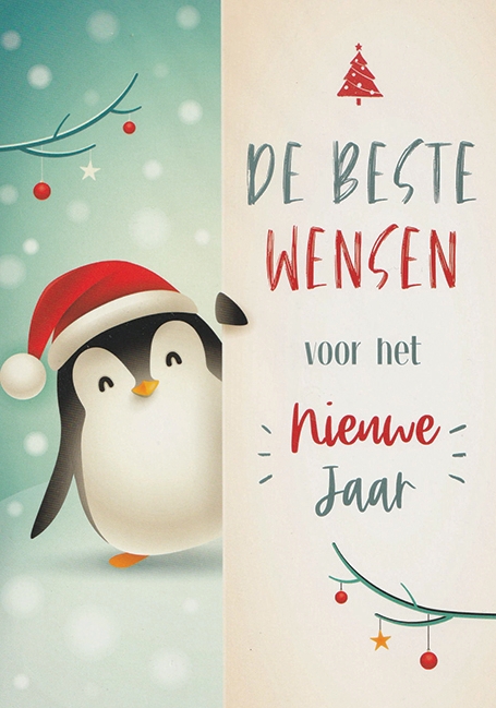 Carré Cards | Nieuwjaarsbrief A5 gelijnd met enveloppe 